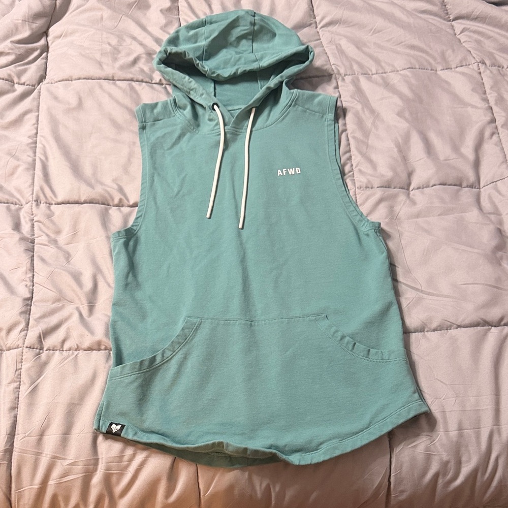 AFWD Women's Green Muscle Tee